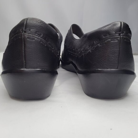 ZIERA Black Leather Gummibear Mary Jane Size 42 / 11.5 Comfort Lightweight - Picture 8 of 11